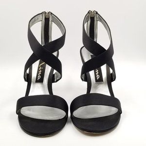 Nina "Vevina" Black Luster Satin Ladies 9